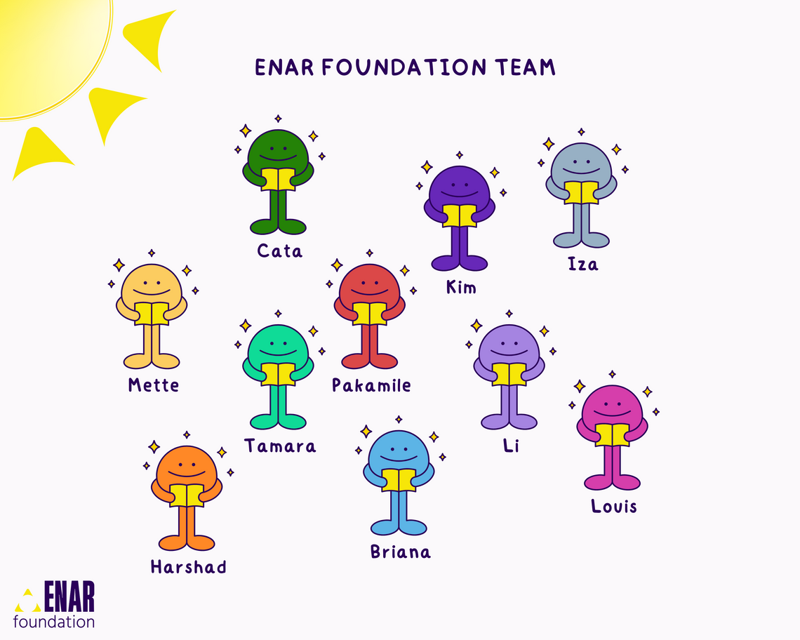 Foundation ENAR Team comic strip