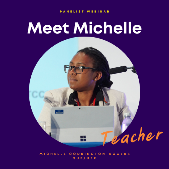 Panelist Webinar: Michelle